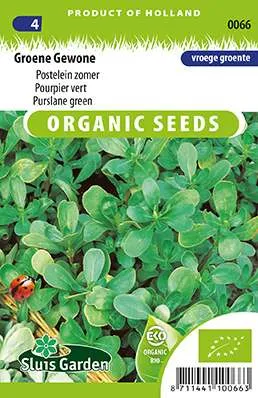 Postelein, Groene Bio