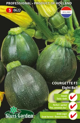Courgette Eight Ball