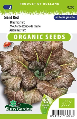 Bladmosterd Red Giant Eco