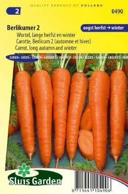 Wortel  Berlicumer 2 vanaf 50 gram,