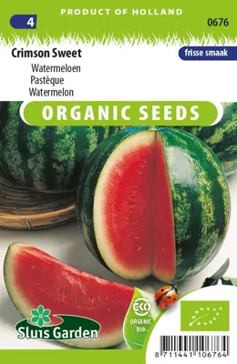 Watermeloen Crimson Sweet Eco