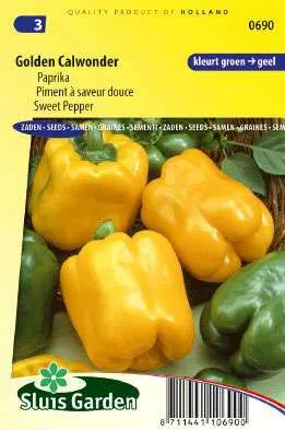 Sweet pepper California Wonder Yellow