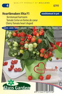 Tomato Cherry heart shaped Heartbreakers Vita F1
