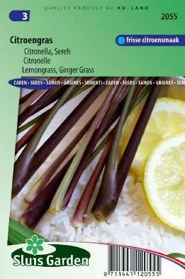 Lemongrass, Ginger Grass, Citronella / Sereh