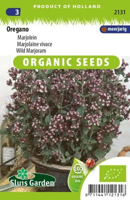 Oregano / Marjolein Origanum vulgare BIO