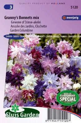 Akelei Aquilegia Vulgaris Granny’s Bonnets mix (kopie)