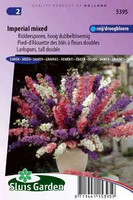 Ridderspoor Imperial reuzenmengsel, Delphinium 5395