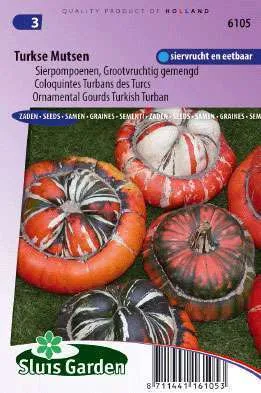 Sierkalebassen Turkse Muts, Curcubita