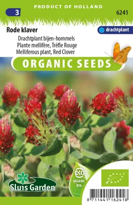 Rode klaver (groenbemester) Trifolium incarmatum Eco