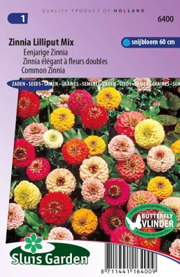 Zinnia Lilliput Mengsel