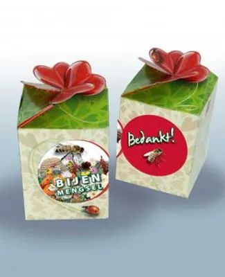 Greengift doosje, Bijenmengsel 5 doosjes