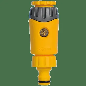 Hozelock Kraanaansluiting met terugslagklep voor ½”, ¾” en 5/8 BSP