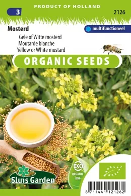 Mosterd Gele | witte BIO