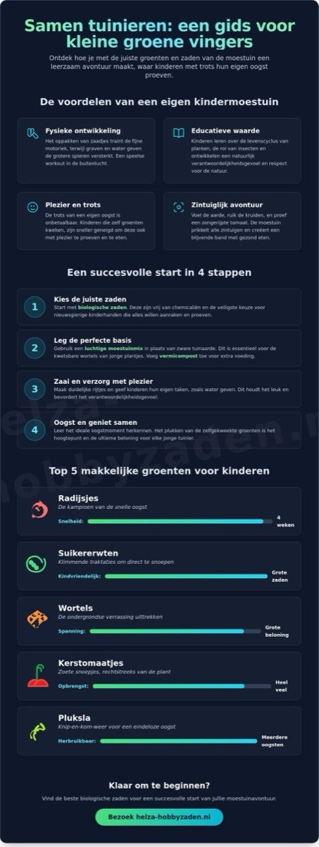 Kindvriendelijke groenten kweken: de complete gids voor de jonge tuinier in 2026