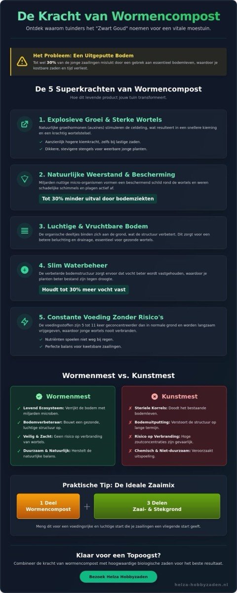 Wormencompost Voordelen: Waarom Wormenmest Onmisbaar is voor Jouw Moestuin in 2026