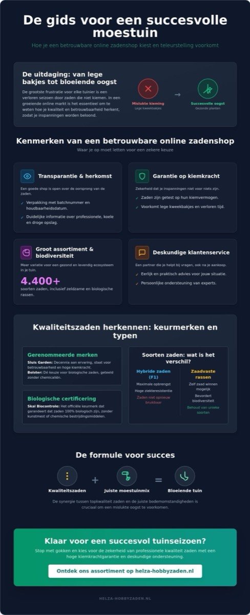 Hoe vind je een betrouwbare online zadenshop in 2026?