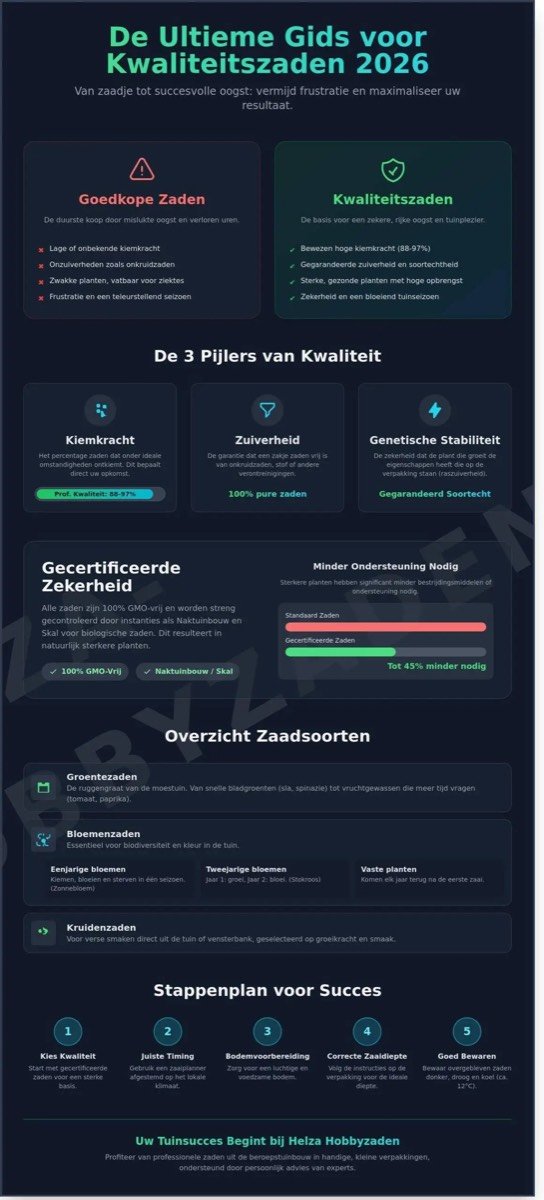 Zaadjes Kopen en Zaaien: De Ultieme Gids voor een Succesvolle Tuin in 2026